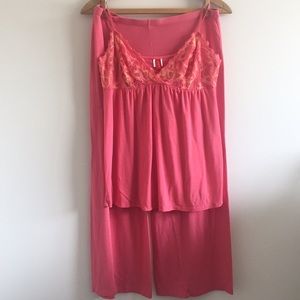 🌟 3 for $20 Soft PJ set with lace detail